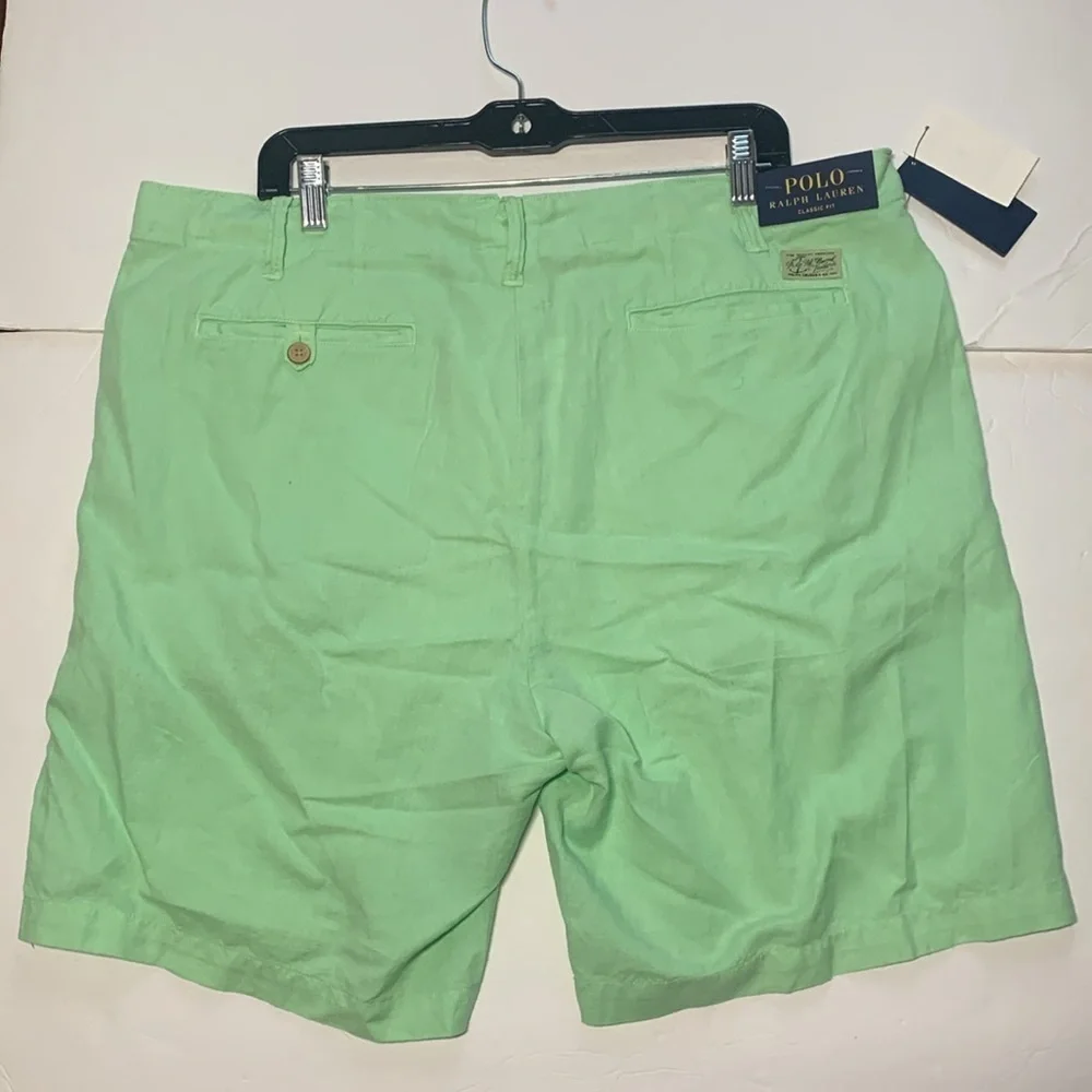 Polo Ralph Lauren Linen Shorts Classic Fit Men’s Waist 38 NWT